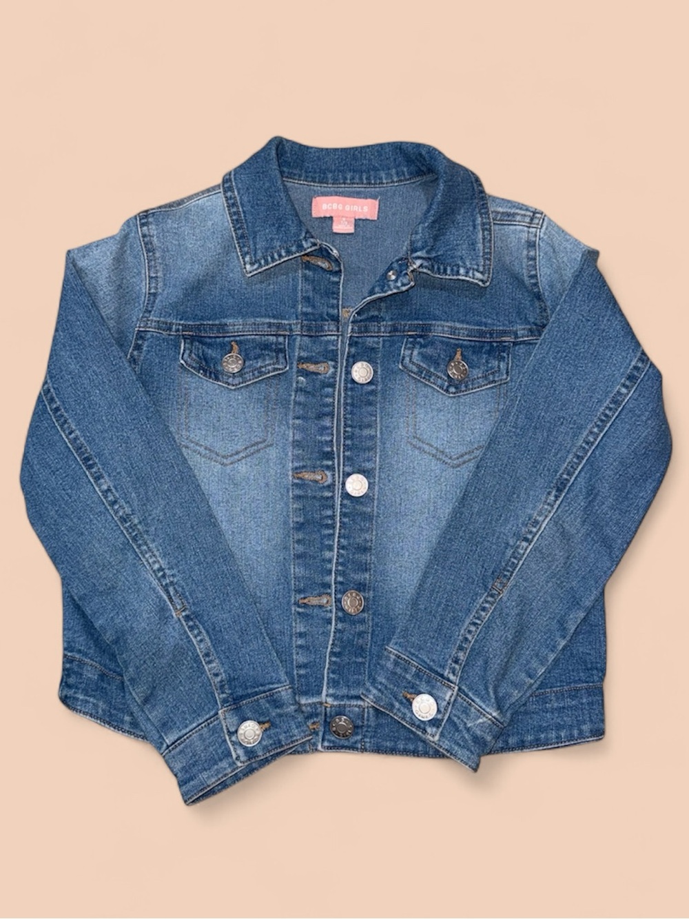 BCBG Girls Blue Denim Jean Jacket